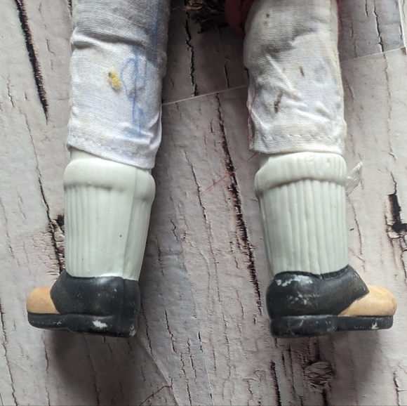 Vintage Porcelain Circus Clown with Soft Body - Picture 7 of 14